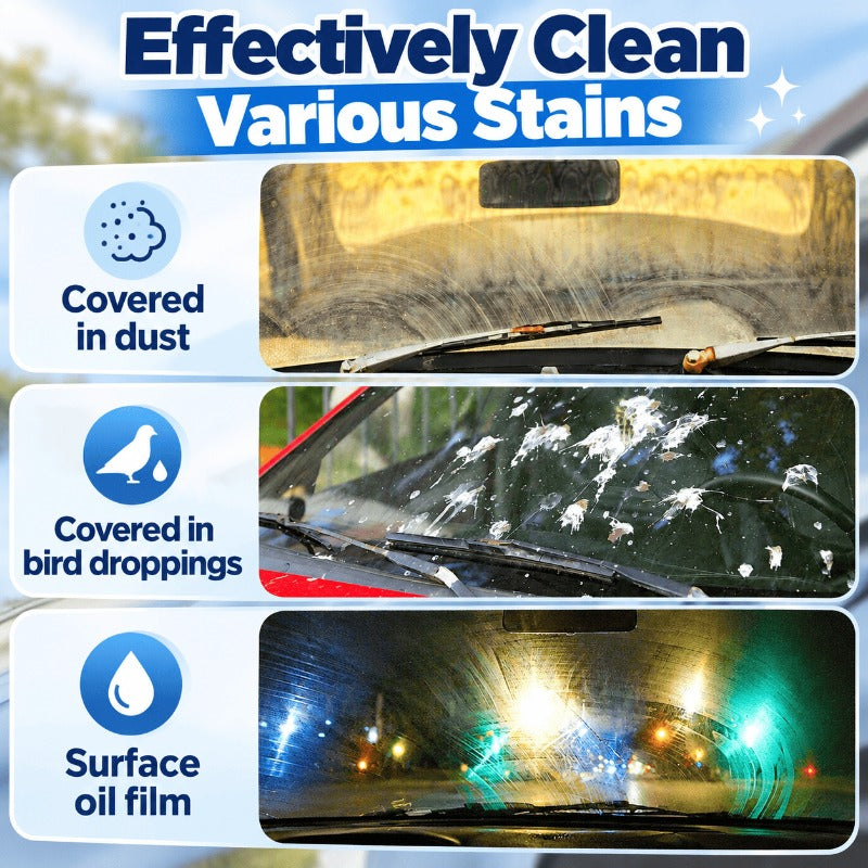 Fast-Dissolving Windshield Tabs