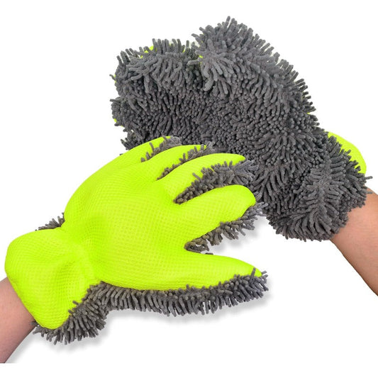 Scratch-Free 5-Finger Wash Mitt