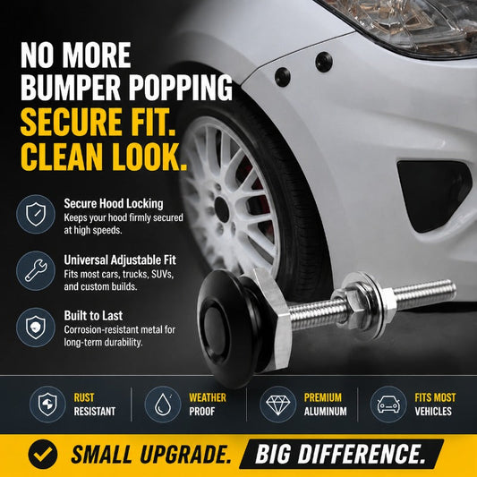 Secure Aluminum Hood Latches