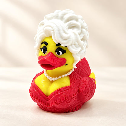 Cute 3D Printed Duck Decor