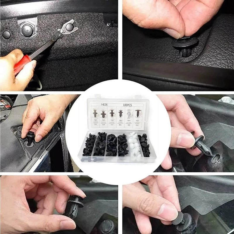 Heavy Duty Nylon Retainer Clips