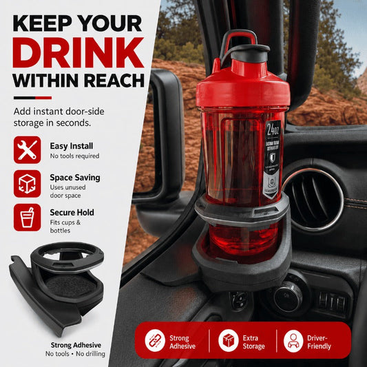Adhesive Door Cup Mount