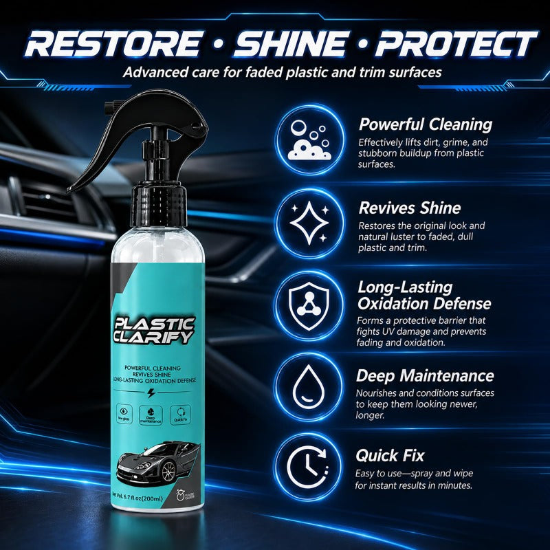 Instant Plastic Restorer Spray