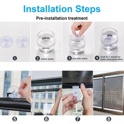 Drill-Free Suction Cup Blinds
