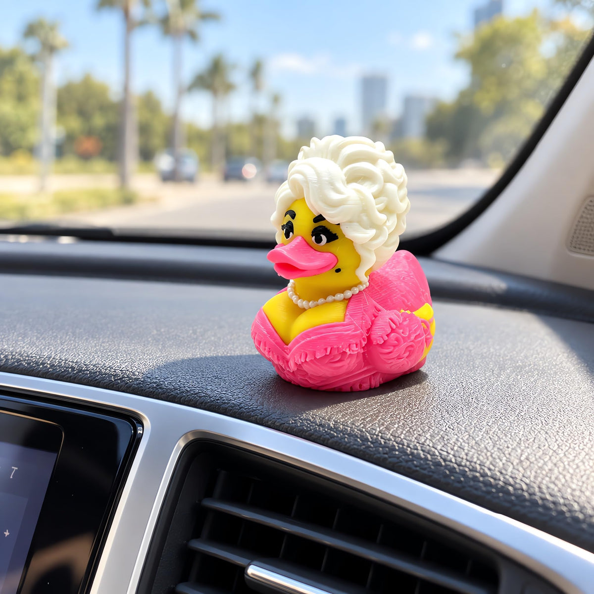 Cute 3D Printed Duck Decor