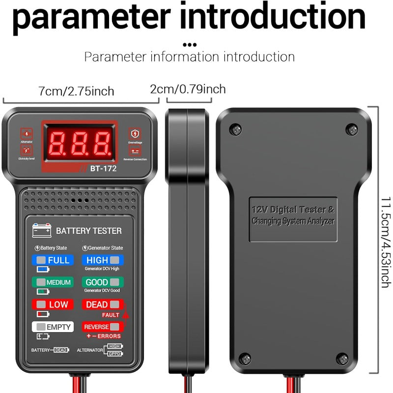 Instant Car Battery Tester