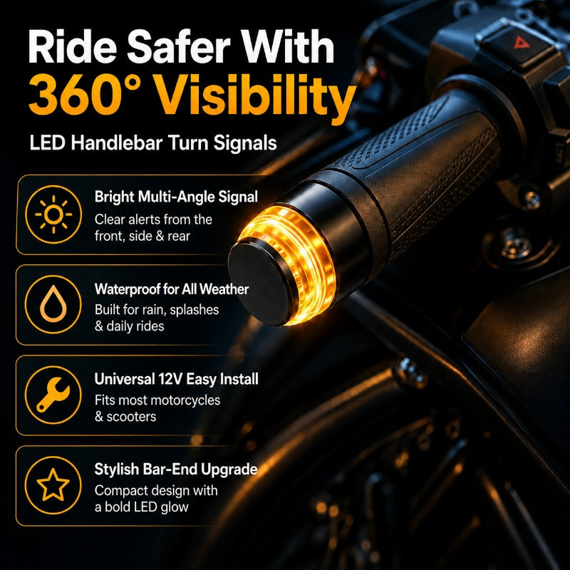 Weatherproof Motorcycle LED Signals