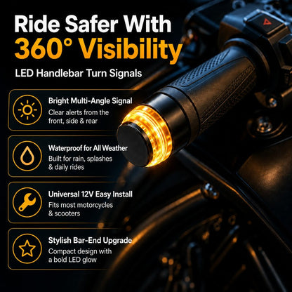 Weatherproof Motorcycle LED Signals