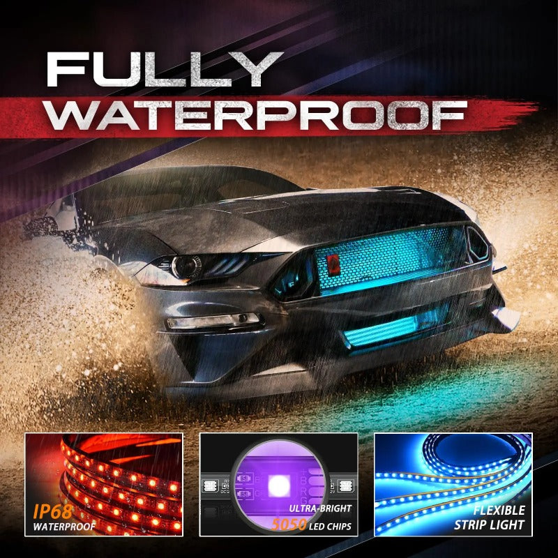 Waterproof Universal Vehicle RGB Strips