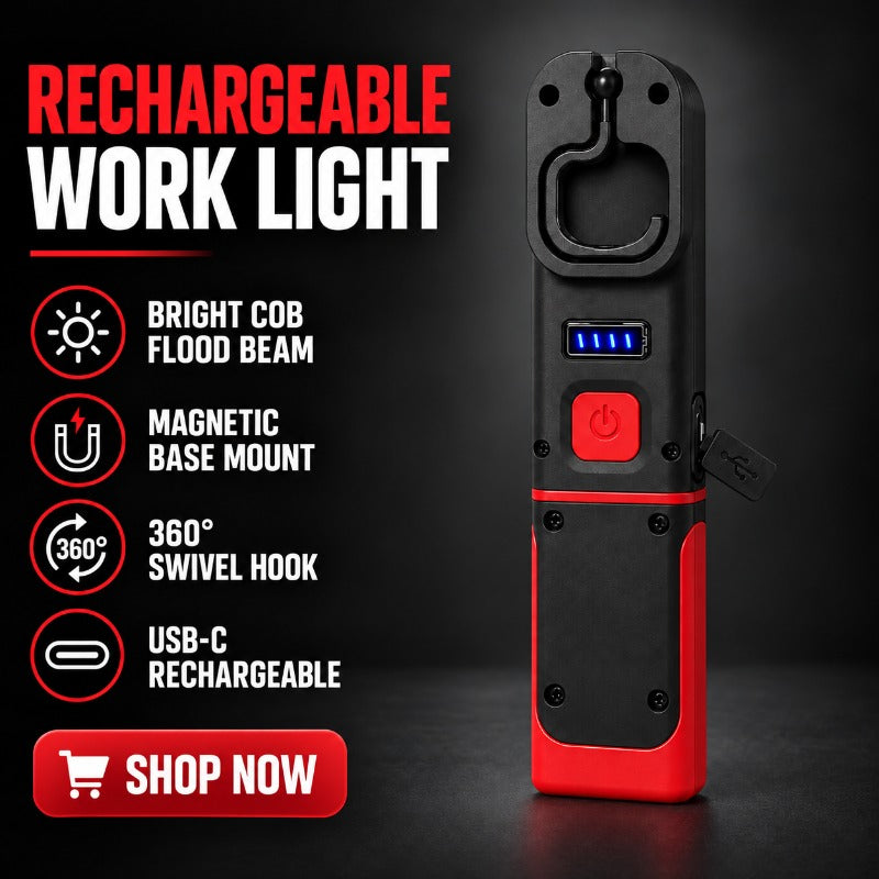 Rechargeable Magnetic Work Light