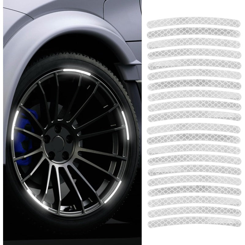 Waterproof Reflective Rim Stickers