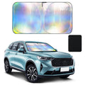 Iridescent Reflective Windshield Sunshade