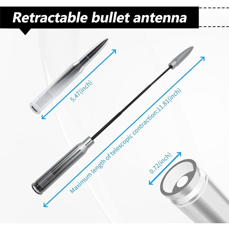 Waterproof Metal Bullet Antenna