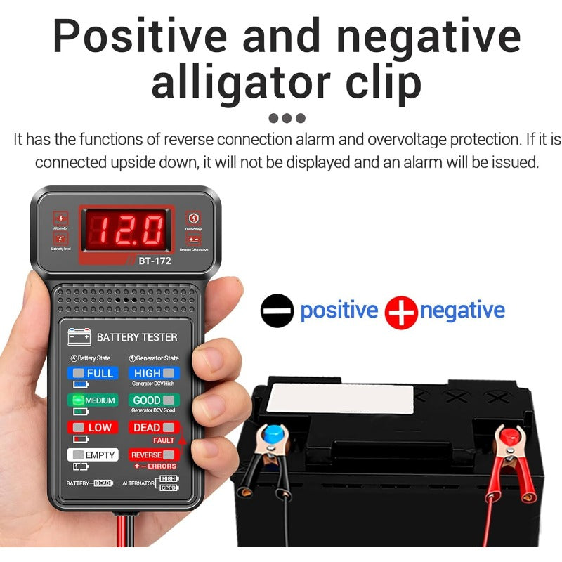 Instant Car Battery Tester