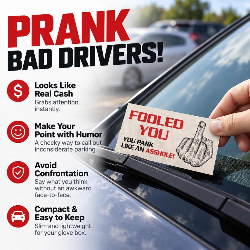 Funny Bad Parking Card