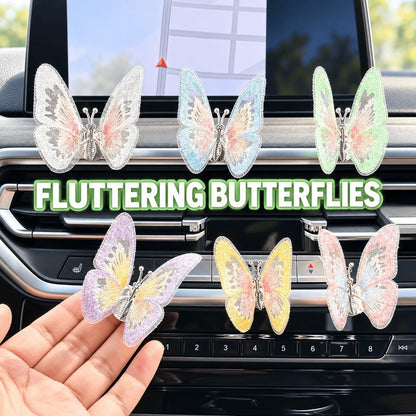 3D Embroidery Butterfly Ornament