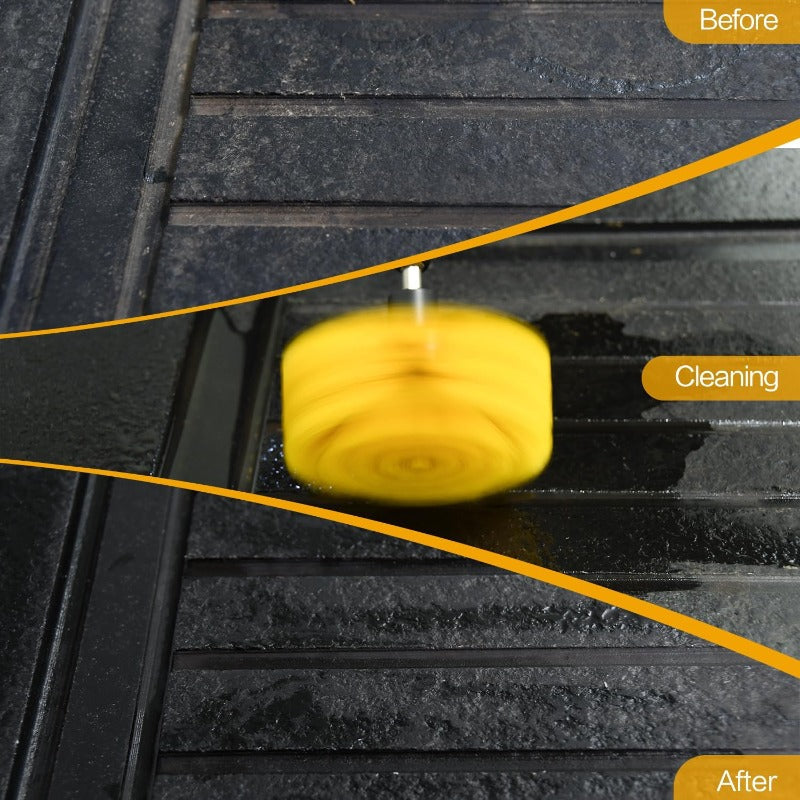 Power Drill Cleaning Brush Set