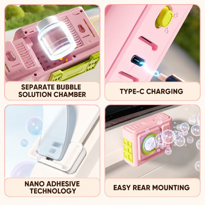 AC Style Remote Bubble Machine