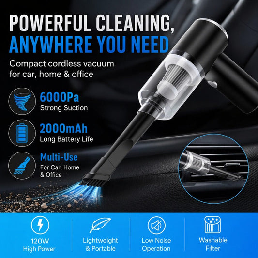 Powerful Cordless Handheld Vacuum