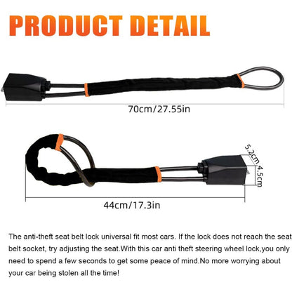 Seat Belt Steering Lock