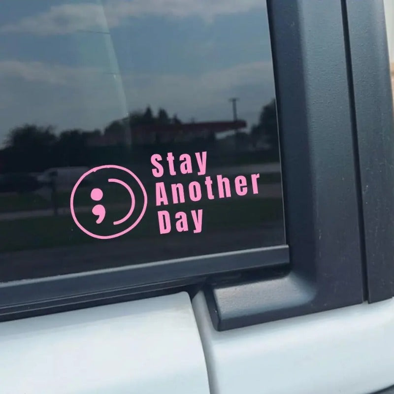 "Stay Another Day" Vinyl Sticker