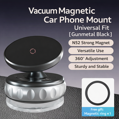 Magnetic Vacuum Phone Mount