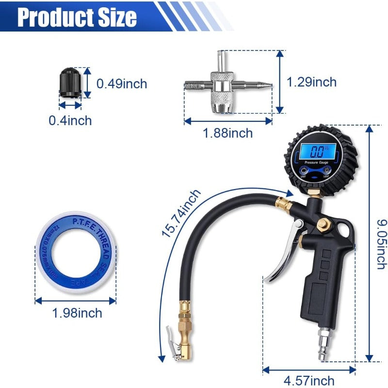 Precision Digital Tire Inflator