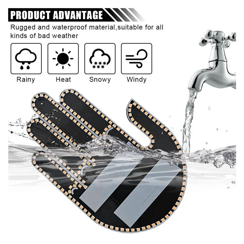 LED Car Rear Gesture Light