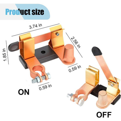Solid Brass Battery Disconnect Switch