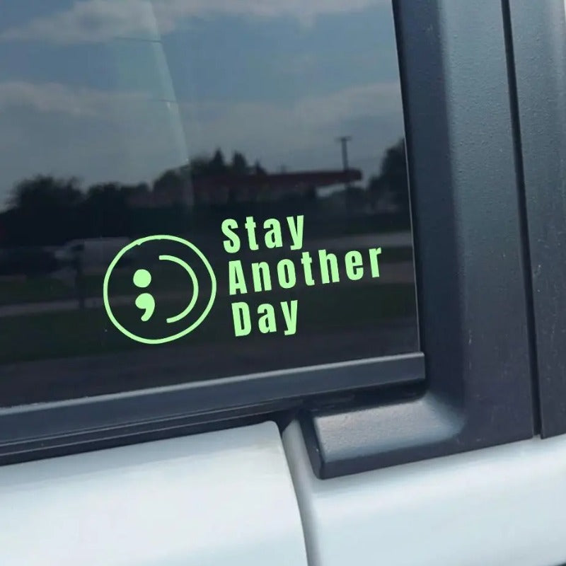 "Stay Another Day" Vinyl Sticker