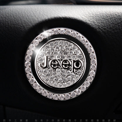 GlamStart Bling Car Start Button Cover Ring