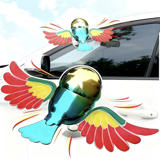 Dynamic Flapping Bird Car Decor
