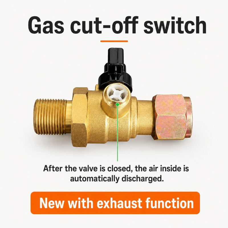 Self-Venting Brass Air Valve