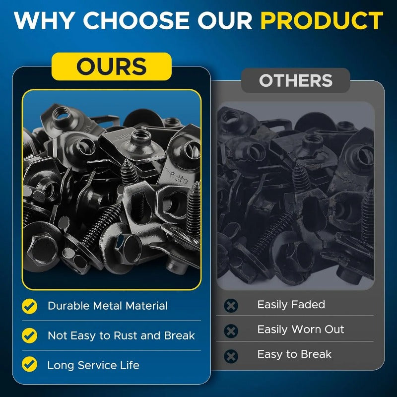 Heavy-Duty Metal Fasteners