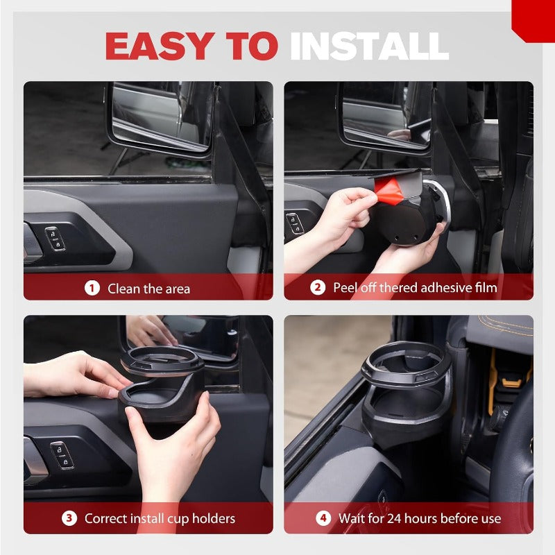 Adhesive Door Cup Mount