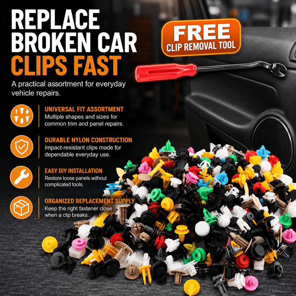 Universal Auto Trim Clip Kit