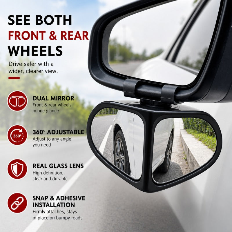 Dual View Blind Spot Mirrors