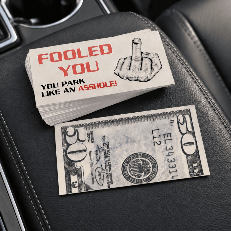 Funny Bad Parking Card