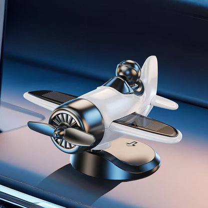 Solar Powered Airplane Ornament