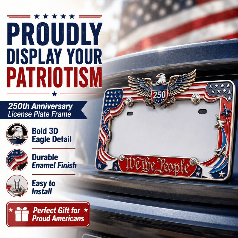US 250th Anniversary Metal Frame