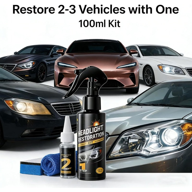 Instant Headlight Clarity Spray