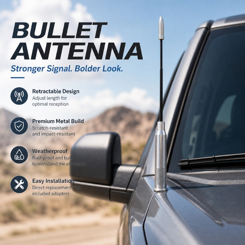 Waterproof Metal Bullet Antenna