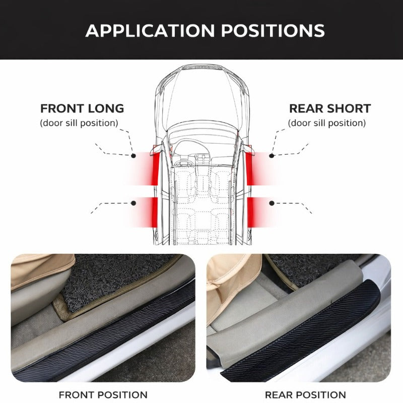 Carbon Fiber Sill Protector