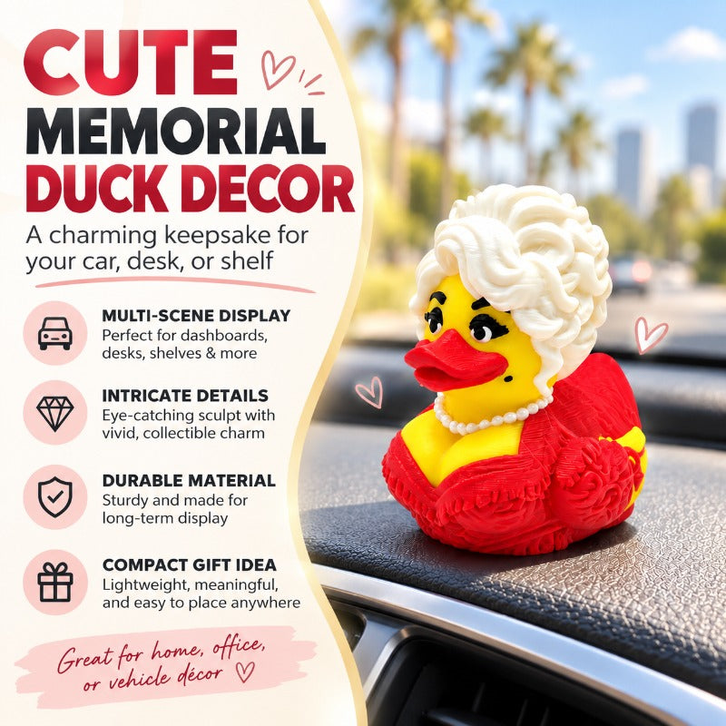 Cute 3D Printed Duck Decor