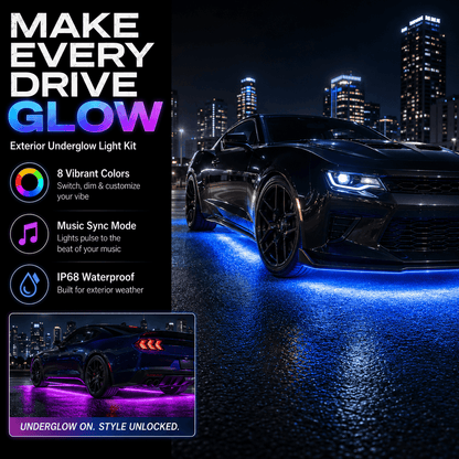 Waterproof Universal Vehicle RGB Strips