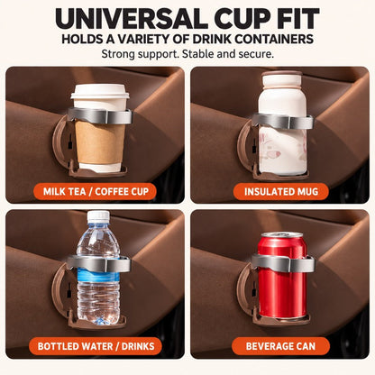 Foldable Car Door Cup Holder