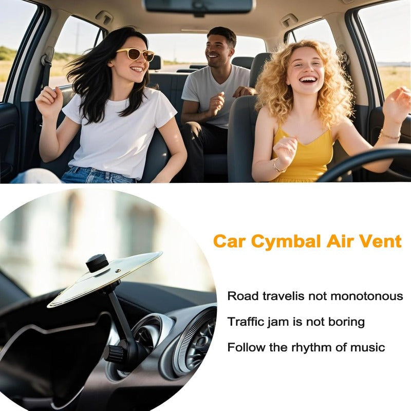 Mini Car Vent Cymbal