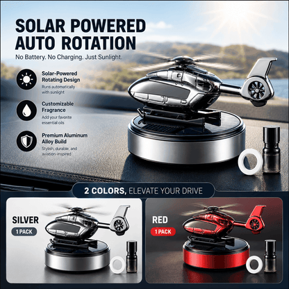 Solar Rotating Helicopter Diffuser