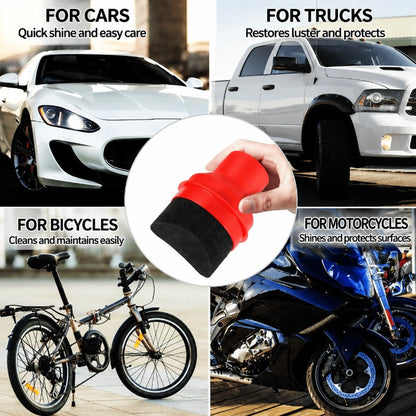 Mess-Free Tire Shine Tool