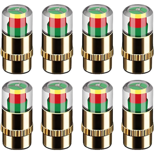 3-Color Tire Pressure Alert Caps